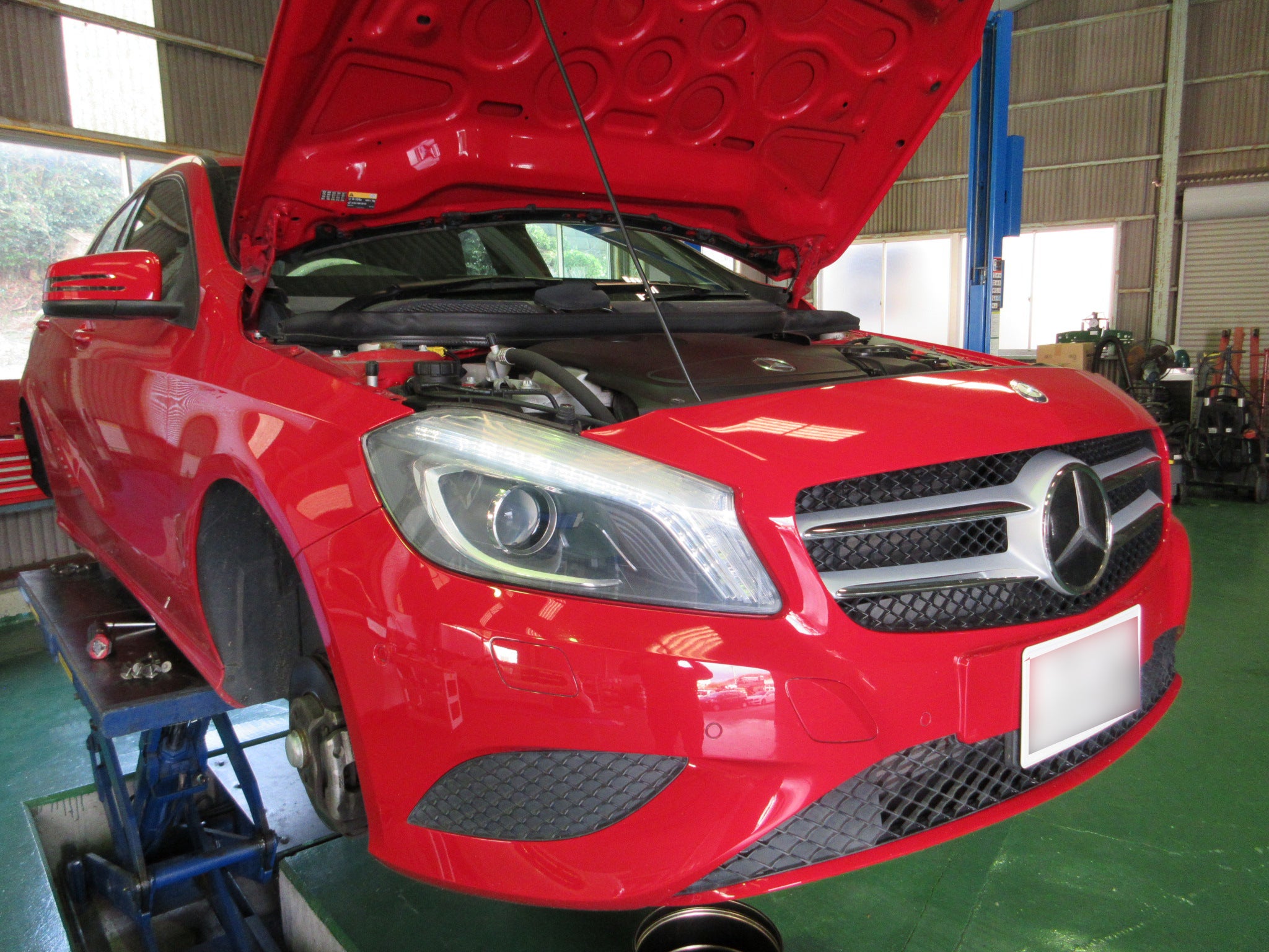 車検、車検、車検、ミニ、エスティマオイル漏れ。